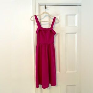 Vintage knee length a-line dress